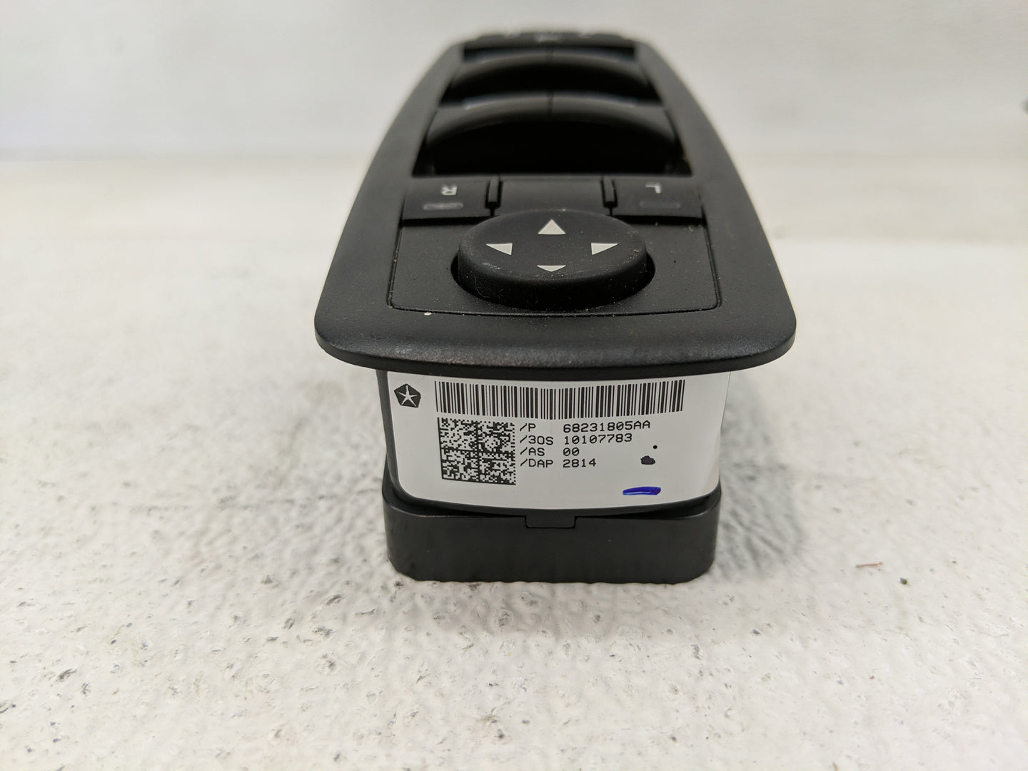 2015-2017 Chrysler 200 Master Power Window Switch Replacement Driver Side Left P/N:68231805AA Fits OEM Used Auto Parts - Oem