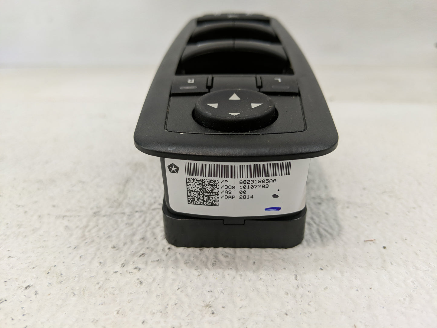 2015-2017 Chrysler 200 Master Power Window Switch Replacement Driver Side Left P/N:68231805AA Fits OEM Used Auto Parts - Oem