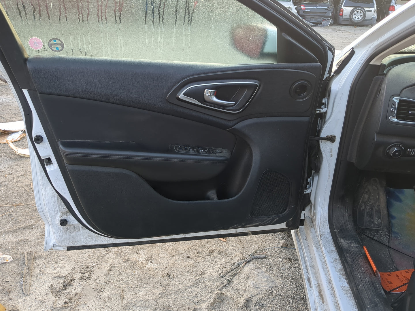 2015 Chrysler 200 Front Left Driver Interior Door Panel Trim - Oemusedautoparts1.com