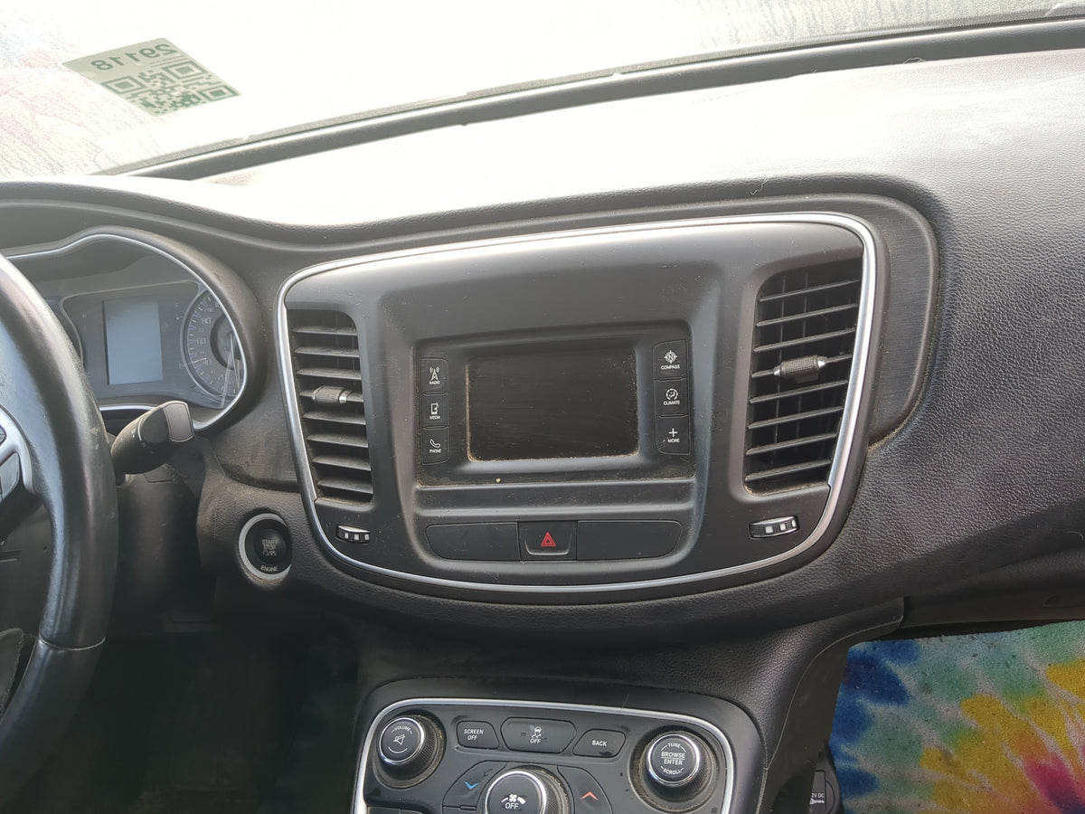 2015 Chrysler 200 Climate Control Module Temperature AC/Heater Replacement Fits OEM Used Auto Parts - Oemusedautoparts1.com