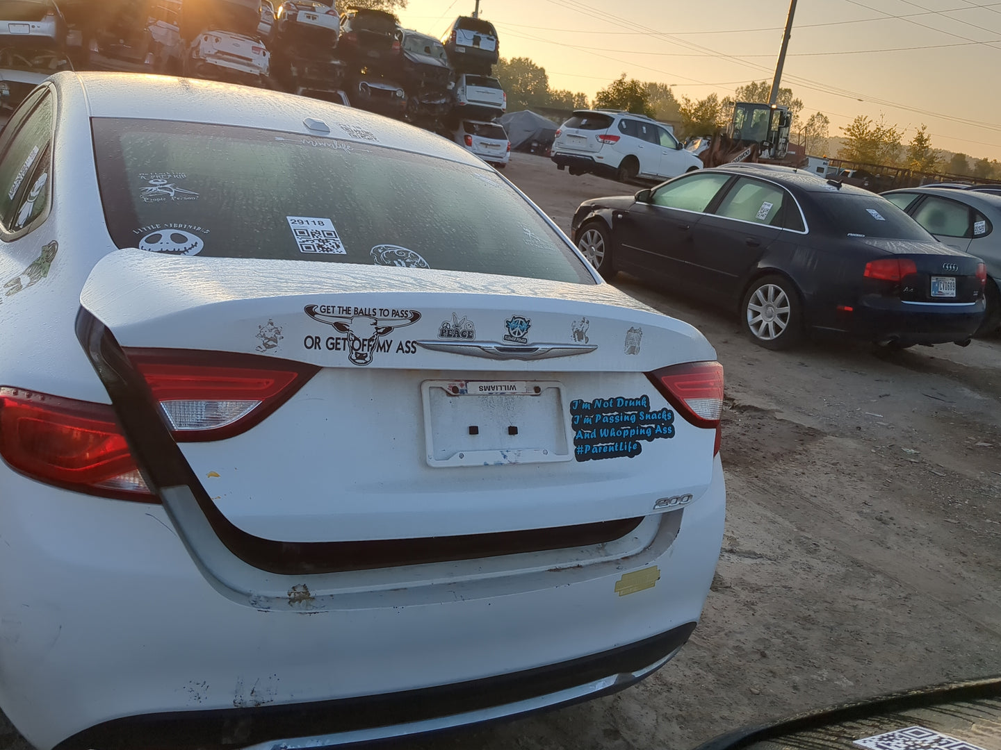 2015-2017 Chrysler 200 Trunk/decklid/hatch/tailgate Oem - Oemusedautoparts1.com