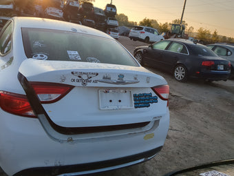 compare product 2015-2017 Chrysler 200 Trunk/decklid/hatch/tailgate Oem