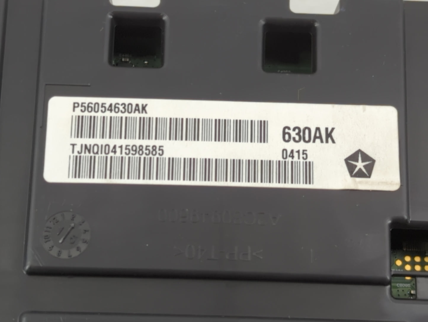 2015 Chrysler 200 Instrument Cluster Speedometer Gauges P/N:P56054630AK Fits OEM Used Auto Parts - Oemusedautoparts1.com
