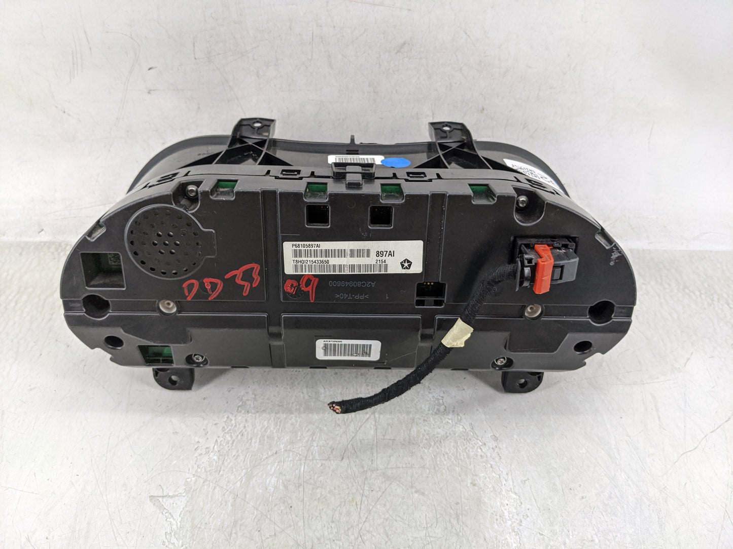 2015 Chrysler 200 Instrument Cluster Speedometer Gauges P/N:68105897AI Fits OEM Used Auto Parts - Oemusedautoparts1.com