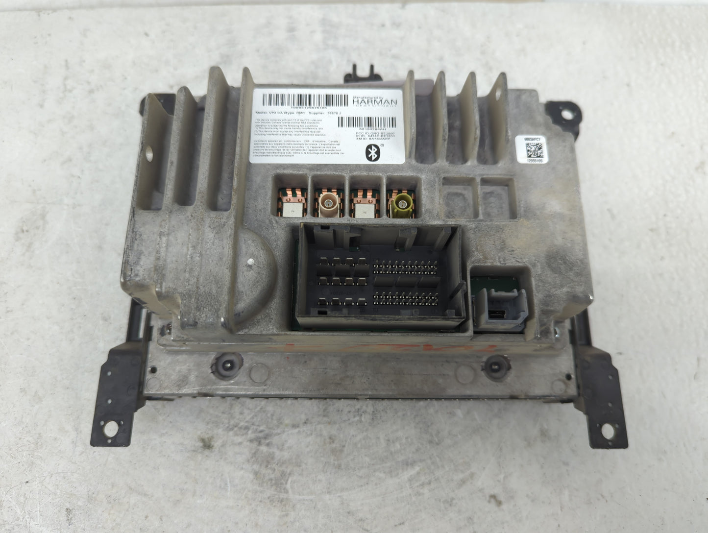 2015 Chrysler 200 Radio AM FM Cd Player Receiver Replacement P/N:68190264AH Fits OEM Used Auto Parts - Oemusedautoparts1.com