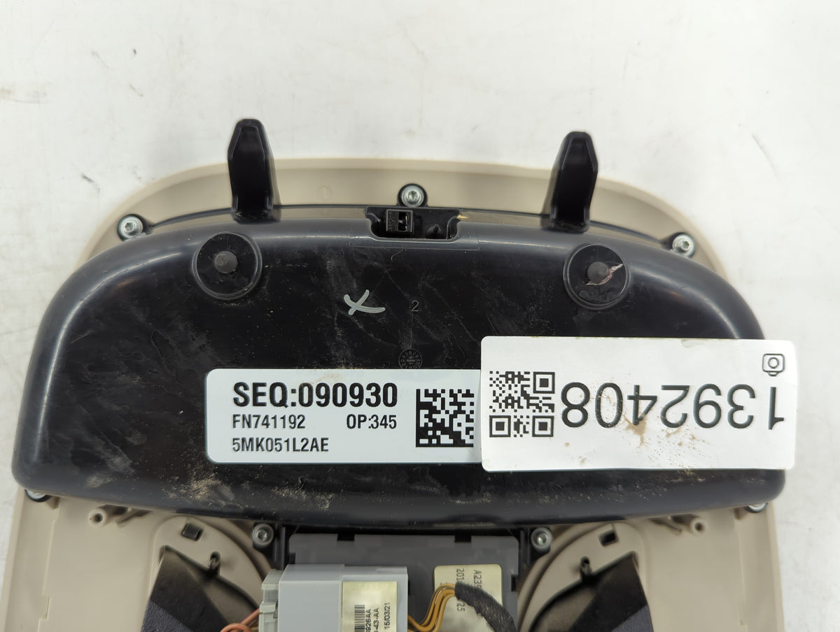 Chrysler 200 Overhead Console W/rear Climate Control - Oemusedautoparts1.com