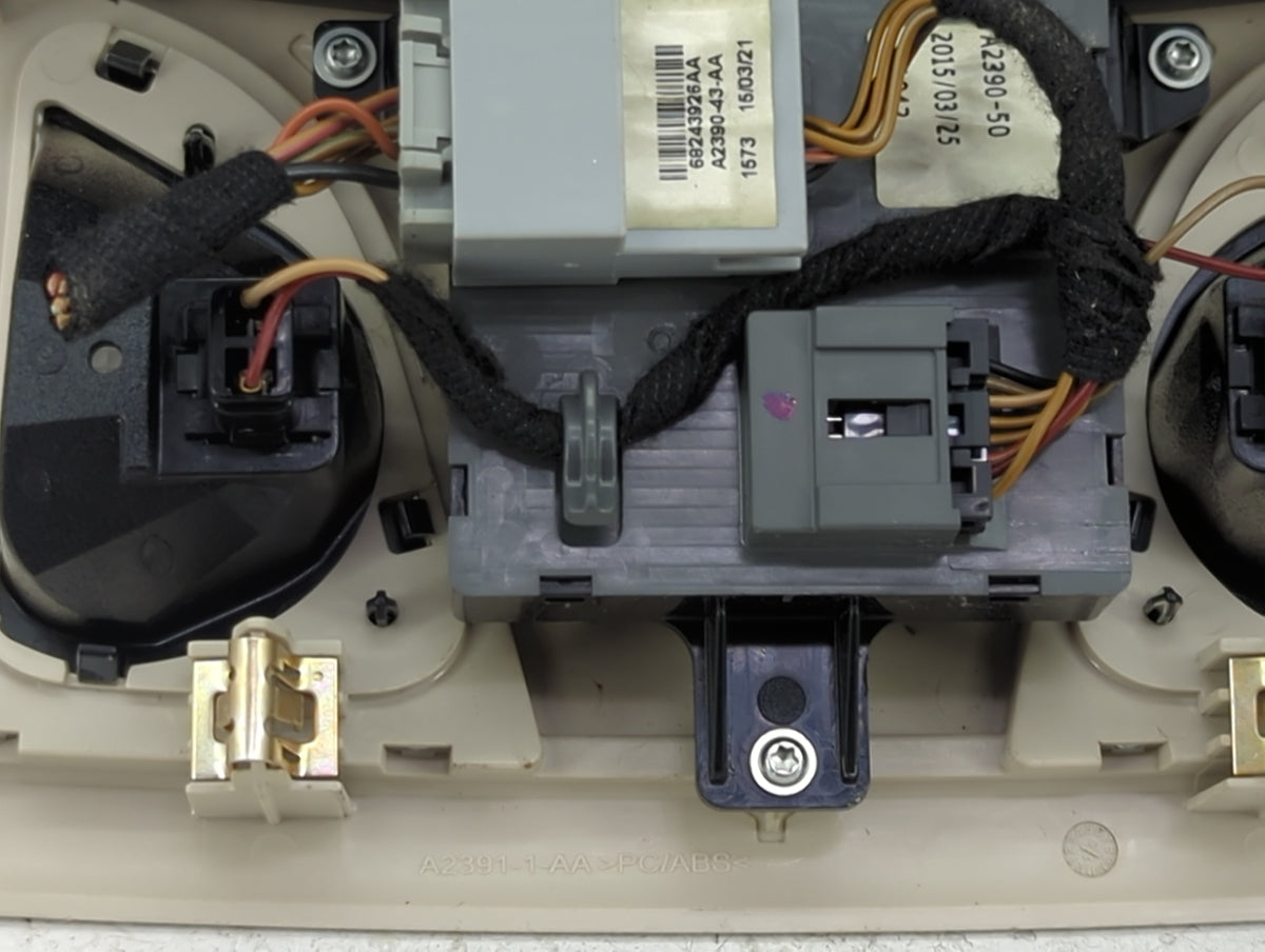 Chrysler 200 Overhead Console W/rear Climate Control - Oemusedautoparts1.com