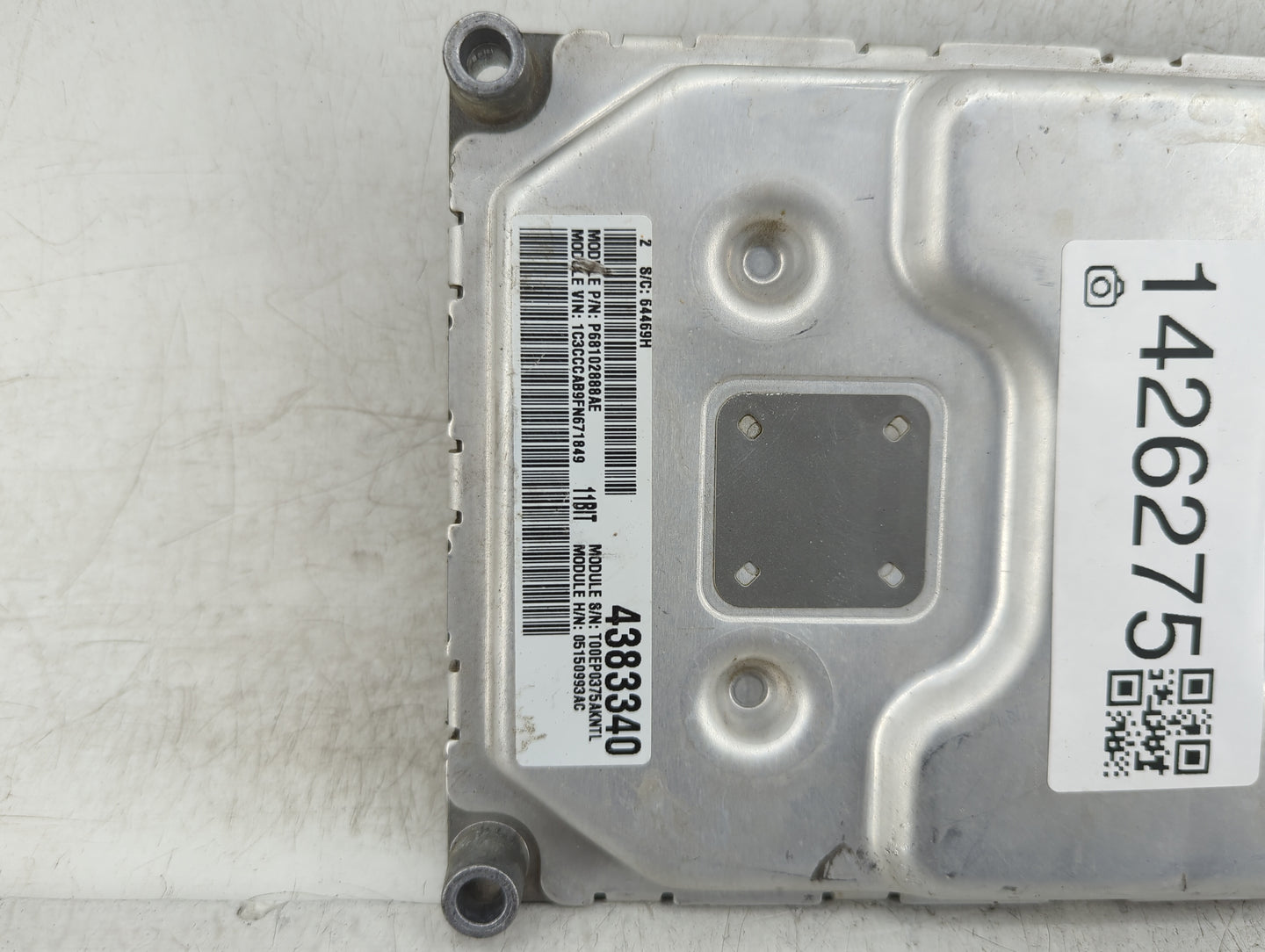 2015 Chrysler 200 PCM Engine Control Computer ECU ECM PCU OEM P/N:P68102880AE T00EP0375AKNTL, 05150993AC, A2C53358551 Fits O