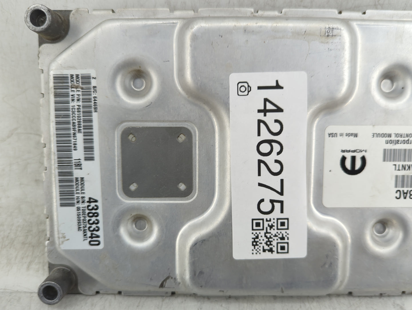 2015 Chrysler 200 PCM Engine Control Computer ECU ECM PCU OEM P/N:P68102880AE T00EP0375AKNTL, 05150993AC, A2C53358551 Fits O