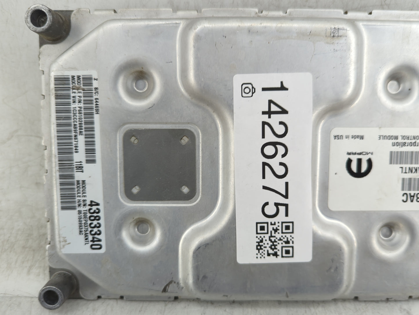 2015 Chrysler 200 PCM Engine Control Computer ECU ECM PCU OEM P/N:P68102880AE T00EP0375AKNTL, 05150993AC, A2C53358551 Fits O