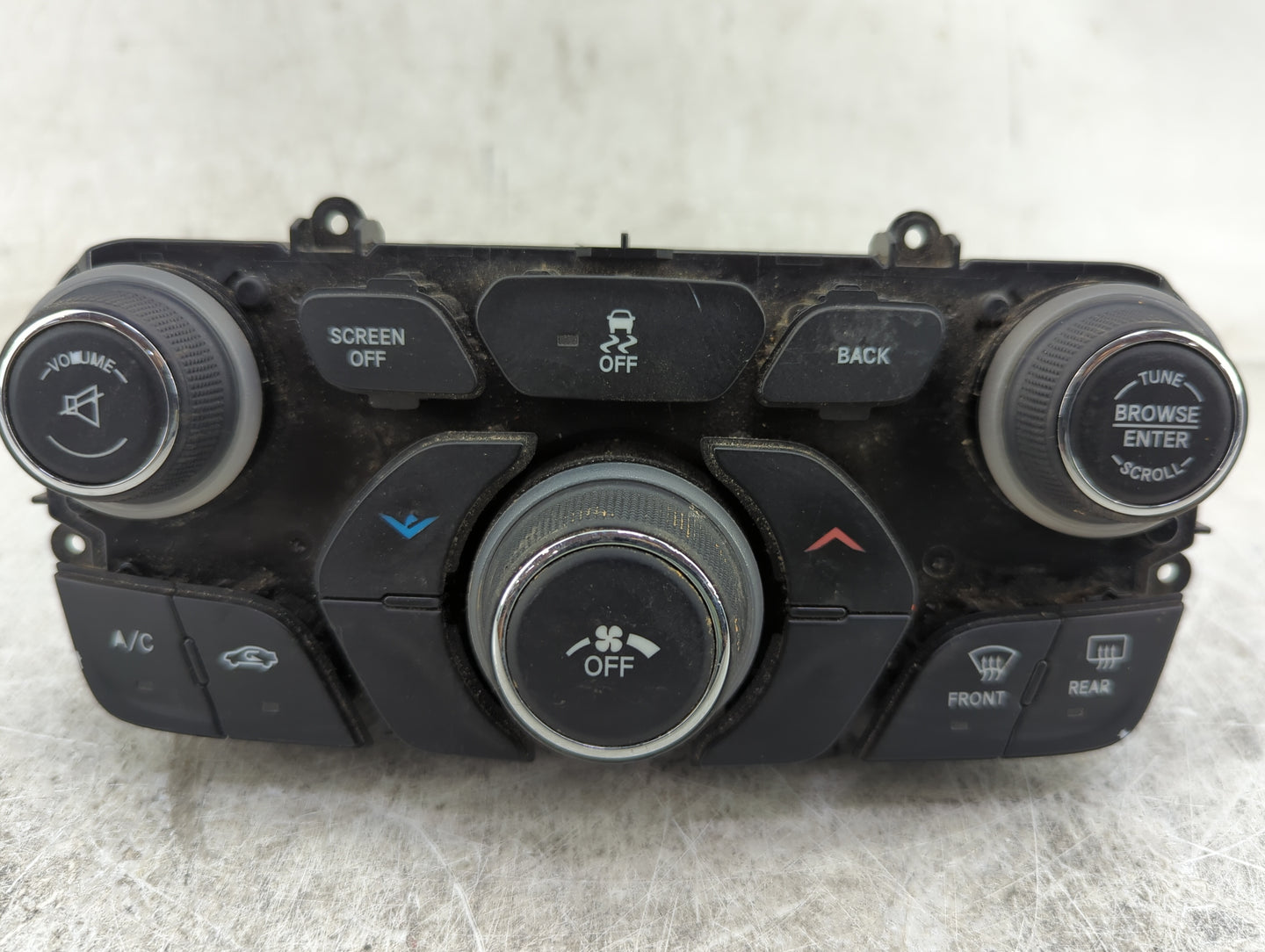2015-2017 Chrysler 200 Climate Control Module Temperature AC/Heater Replacement P/N:P05091529AI Fits Fits 2015 2016 2017 OEM