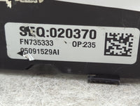 2015-2017 Chrysler 200 Climate Control Module Temperature AC/Heater Replacement P/N:P05091529AI Fits Fits 2015 2016 2017 OEM