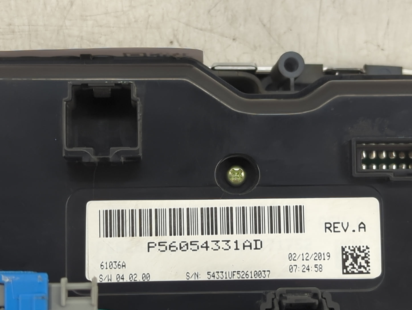 2015 Chrysler 200 Climate Control Module Temperature AC/Heater Replacement P/N:P56054331AD Fits OEM Used Auto Parts - Oemuse