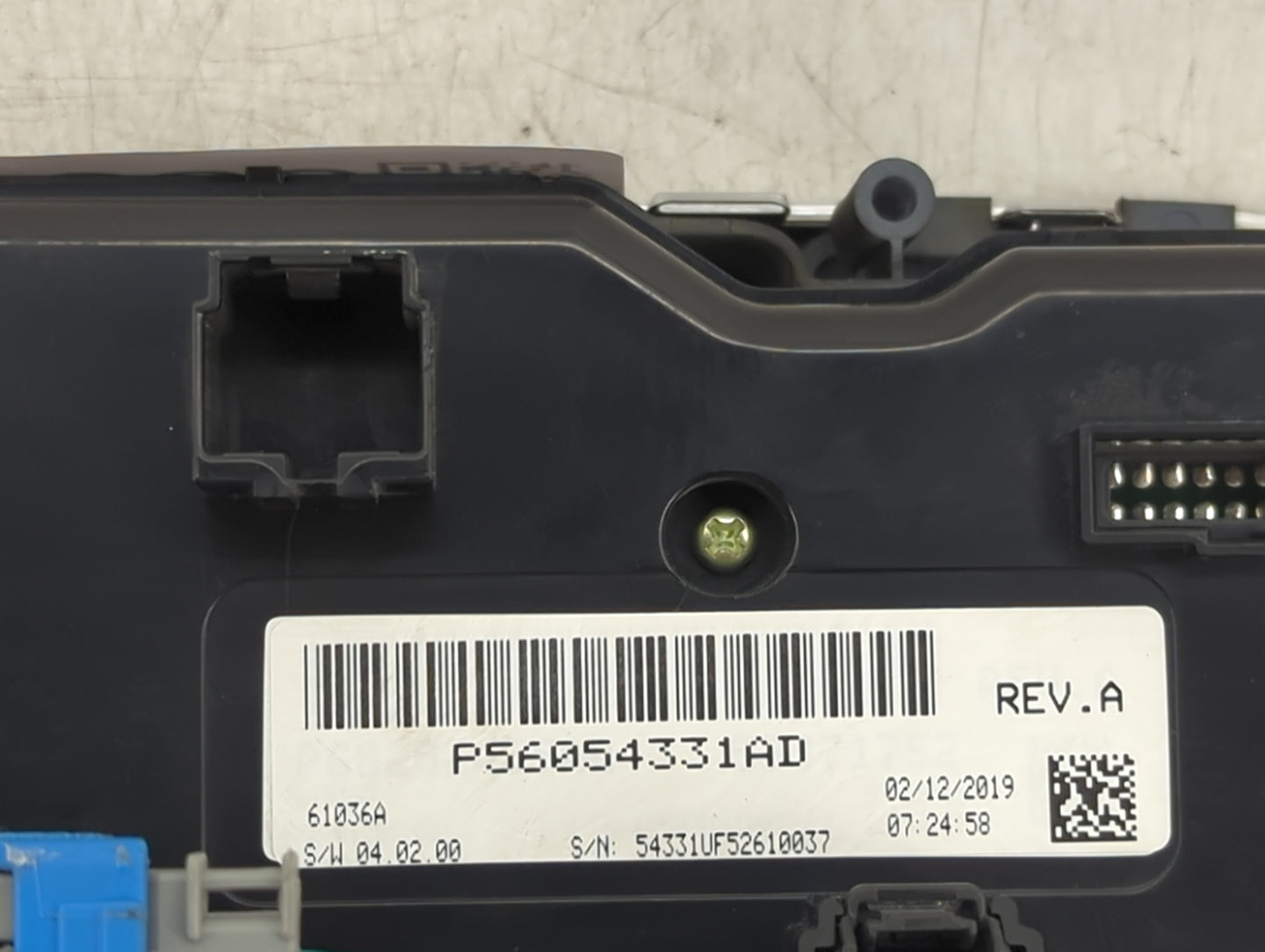 2015 Chrysler 200 Climate Control Module Temperature AC/Heater Replacement P/N:P56054331AD Fits OEM Used Auto Parts - Oemuse