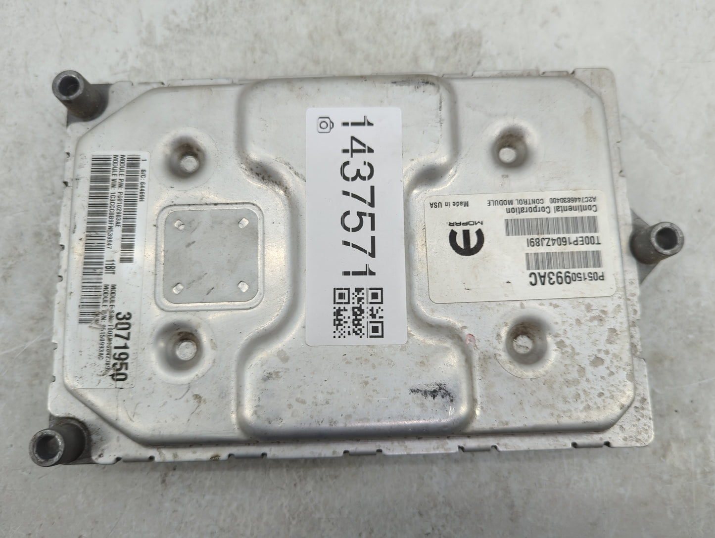2015 Chrysler 200 PCM Engine Control Computer ECU ECM PCU OEM P/N:P05150993AC T00EP1604ZJ89I, A2C7446830400, P68102903AE Fit