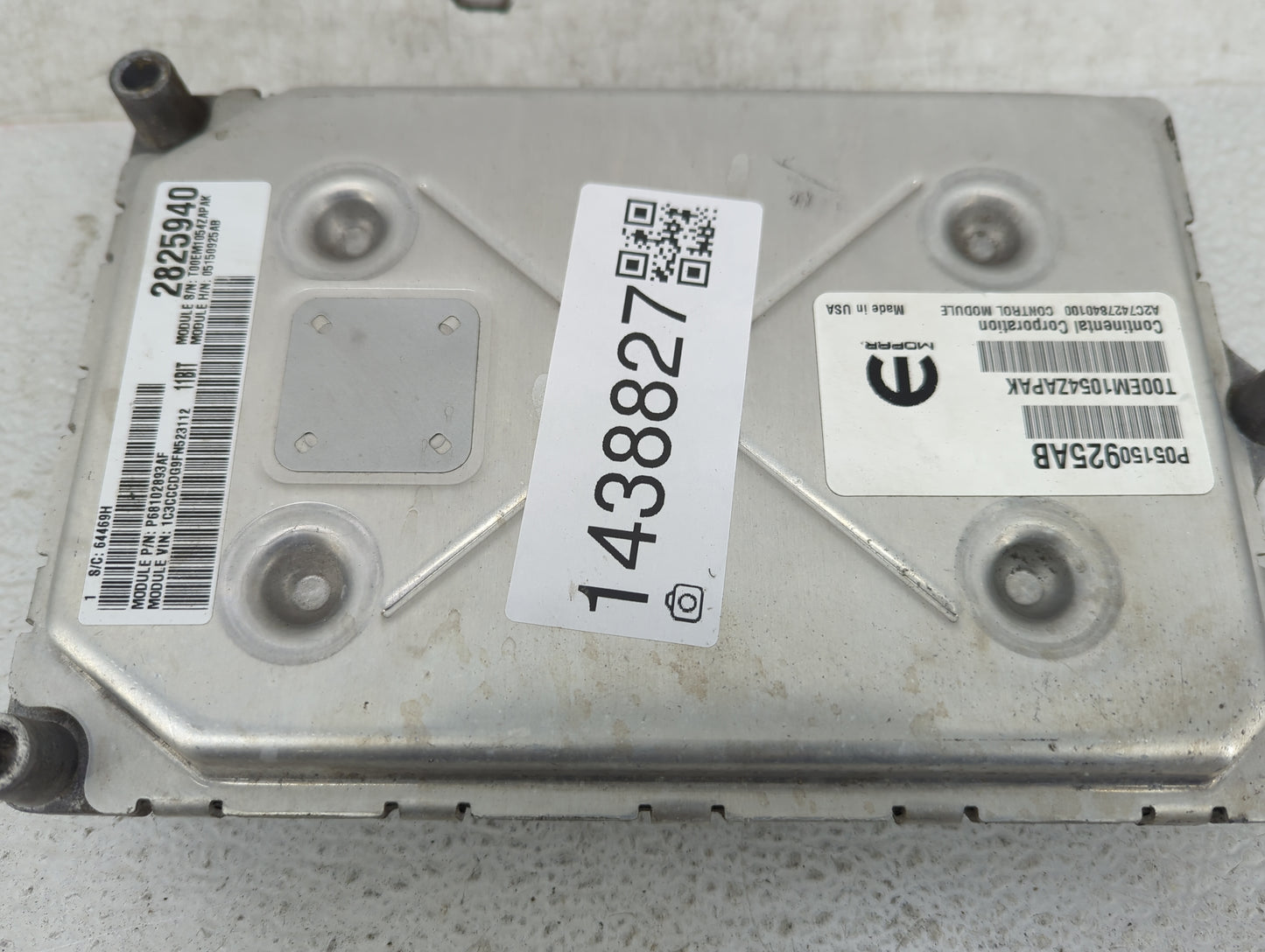 2015 Chrysler 200 PCM Engine Control Computer ECU ECM PCU OEM P/N:P05150925AB T00EM1054ZAPAK, A2C7427840100, P68102983AF Fit