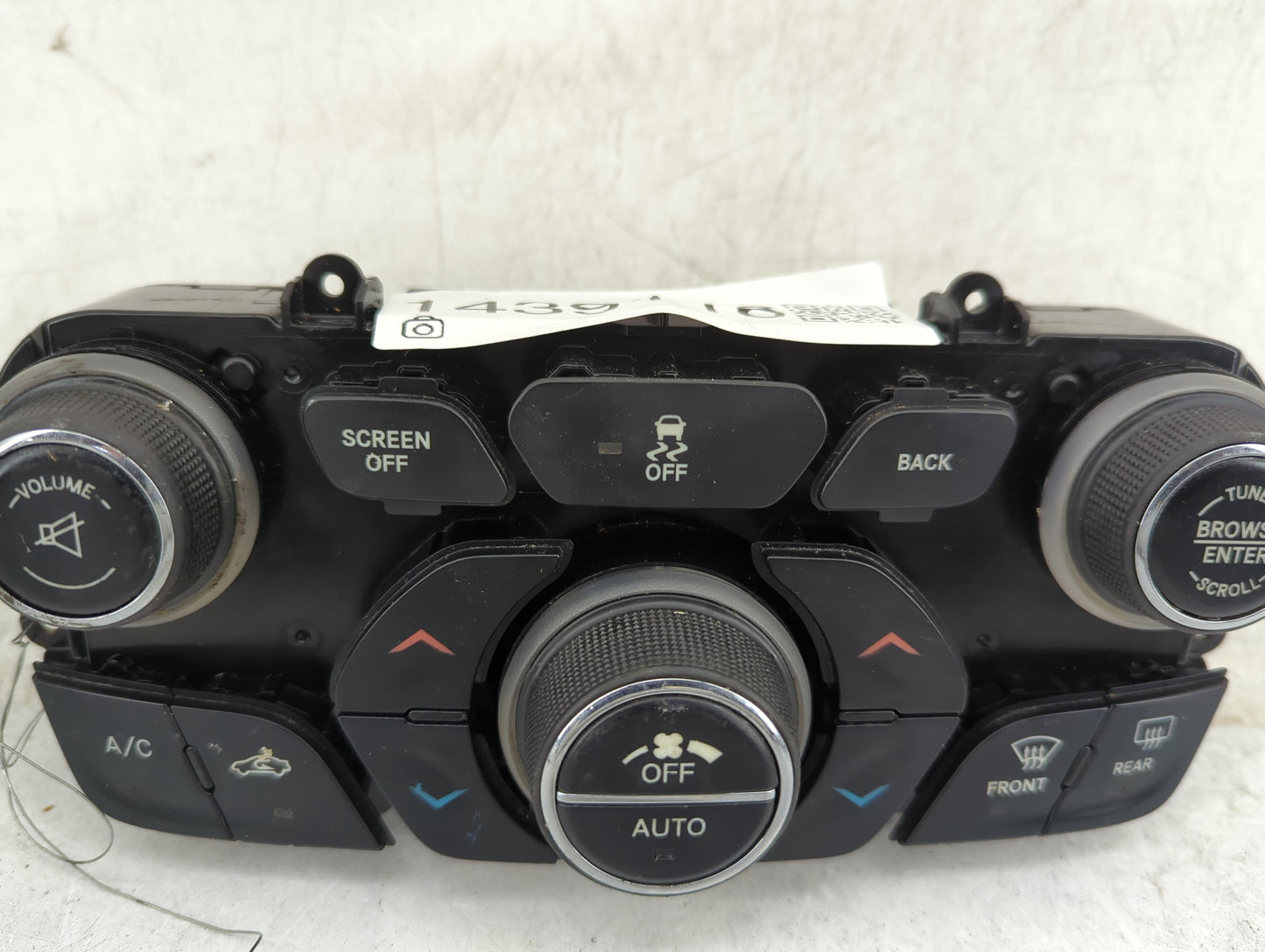 2015 Chrysler 200 Climate Control Module Temperature AC/Heater Replacement P/N:05091534AH 05091534AG, P05091534AG Fits OEM U