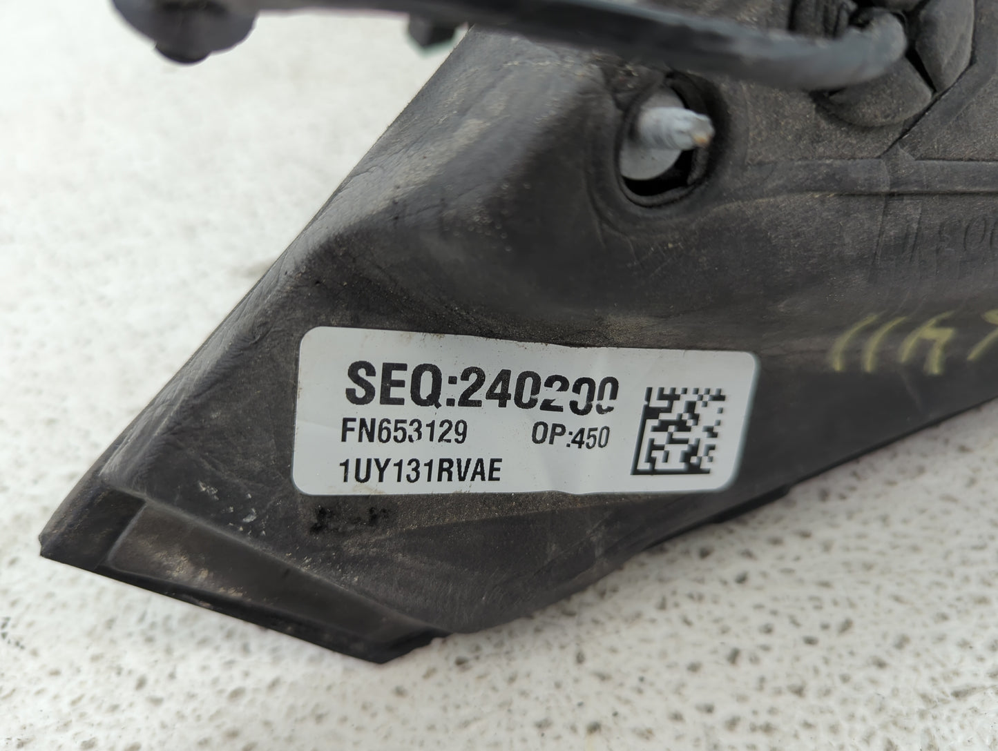2015-2017 Chrysler 200 Driver Side View Mirror - Left Door Mirror OEM Used - Oemusedautoparts1.com