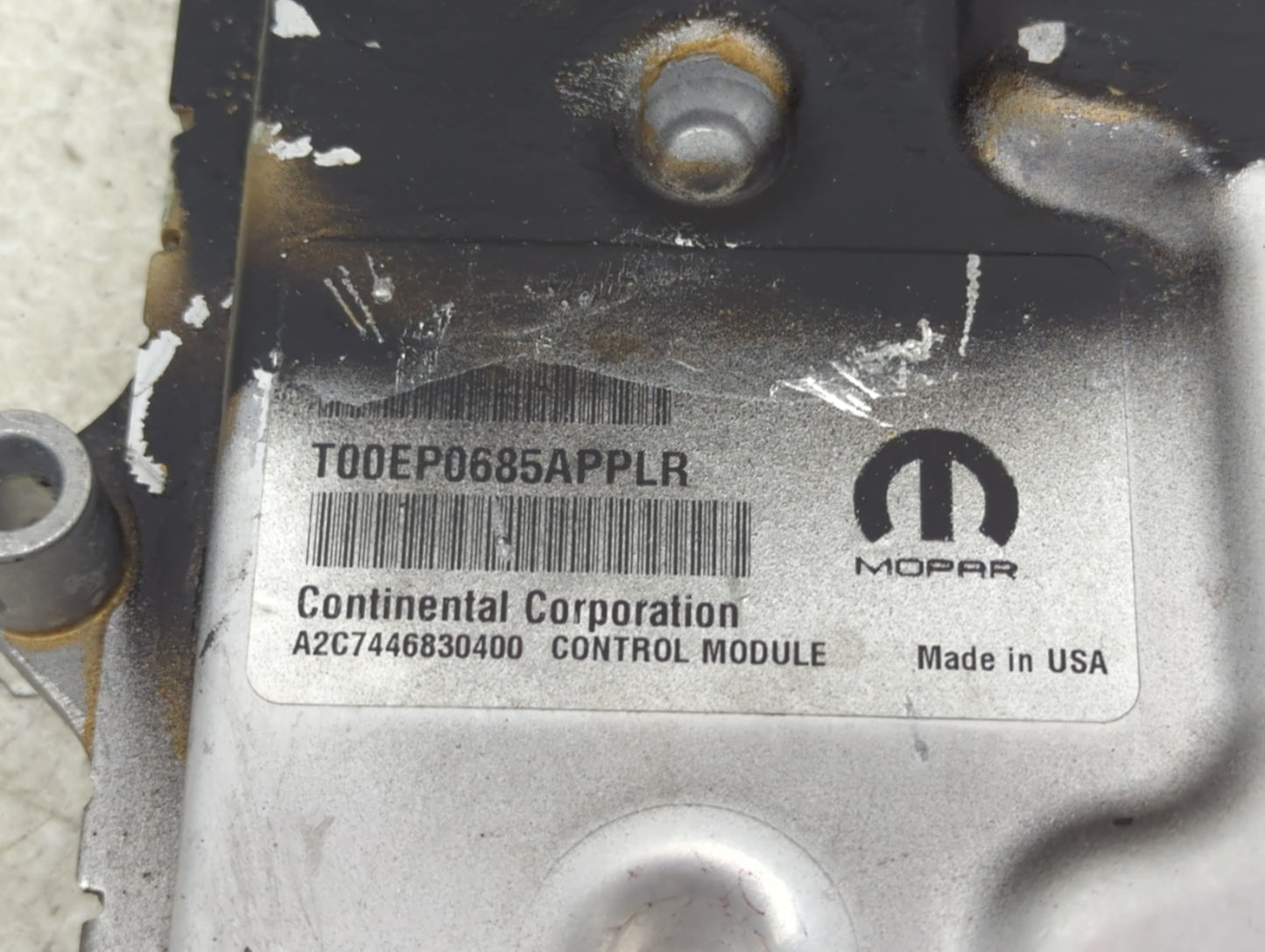 2015 Chrysler 200 PCM Engine Control Computer ECU ECM PCU OEM P/N:T00EP0685APPLR A2C7446830400 Fits OEM Used Auto Parts - Oe