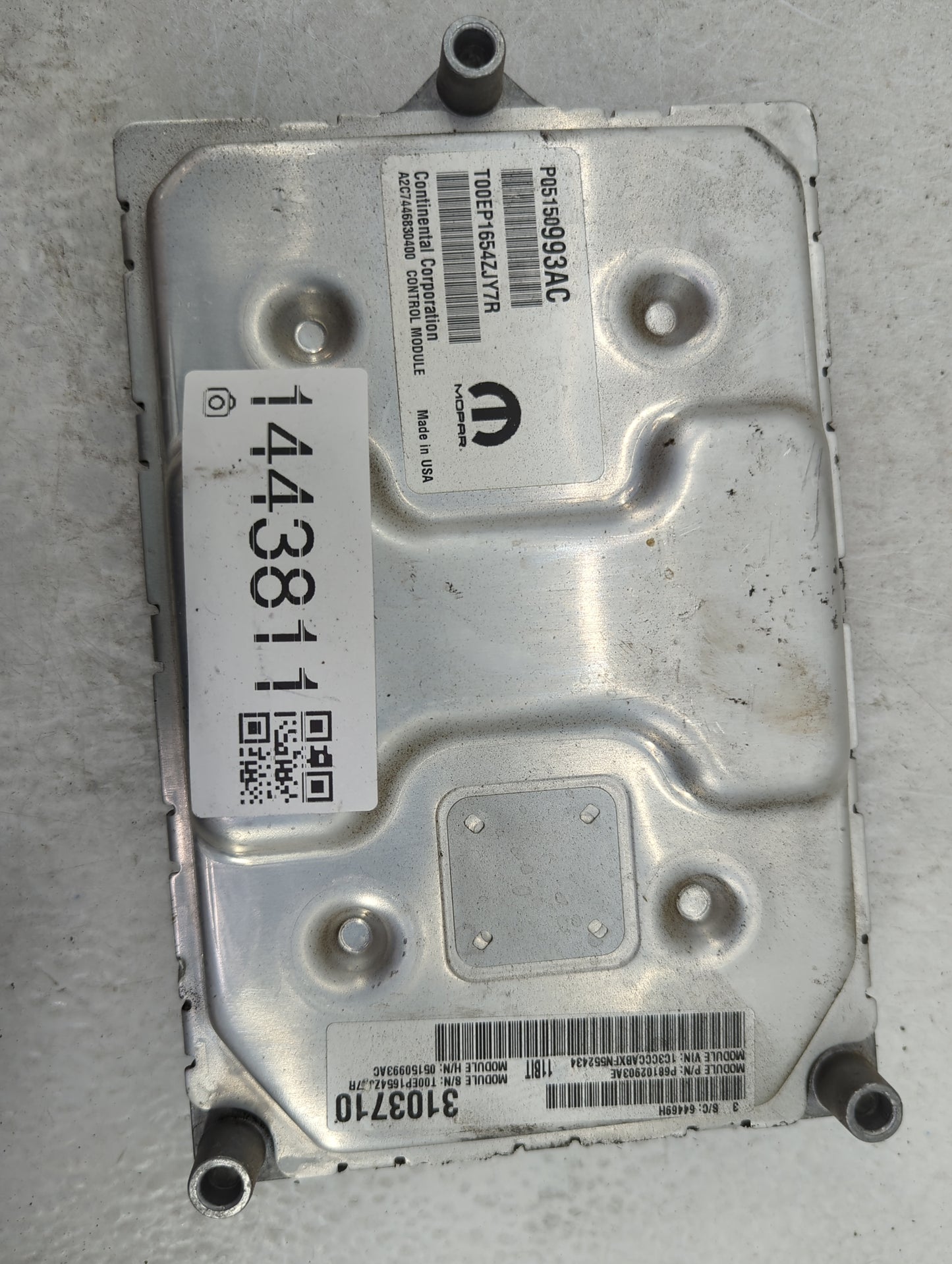 2015 Chrysler 200 PCM Engine Control Computer ECU ECM PCU OEM P/N:P05150993AC T00EP1654ZJY7R, A2C74468300400, 68107903AE Fit