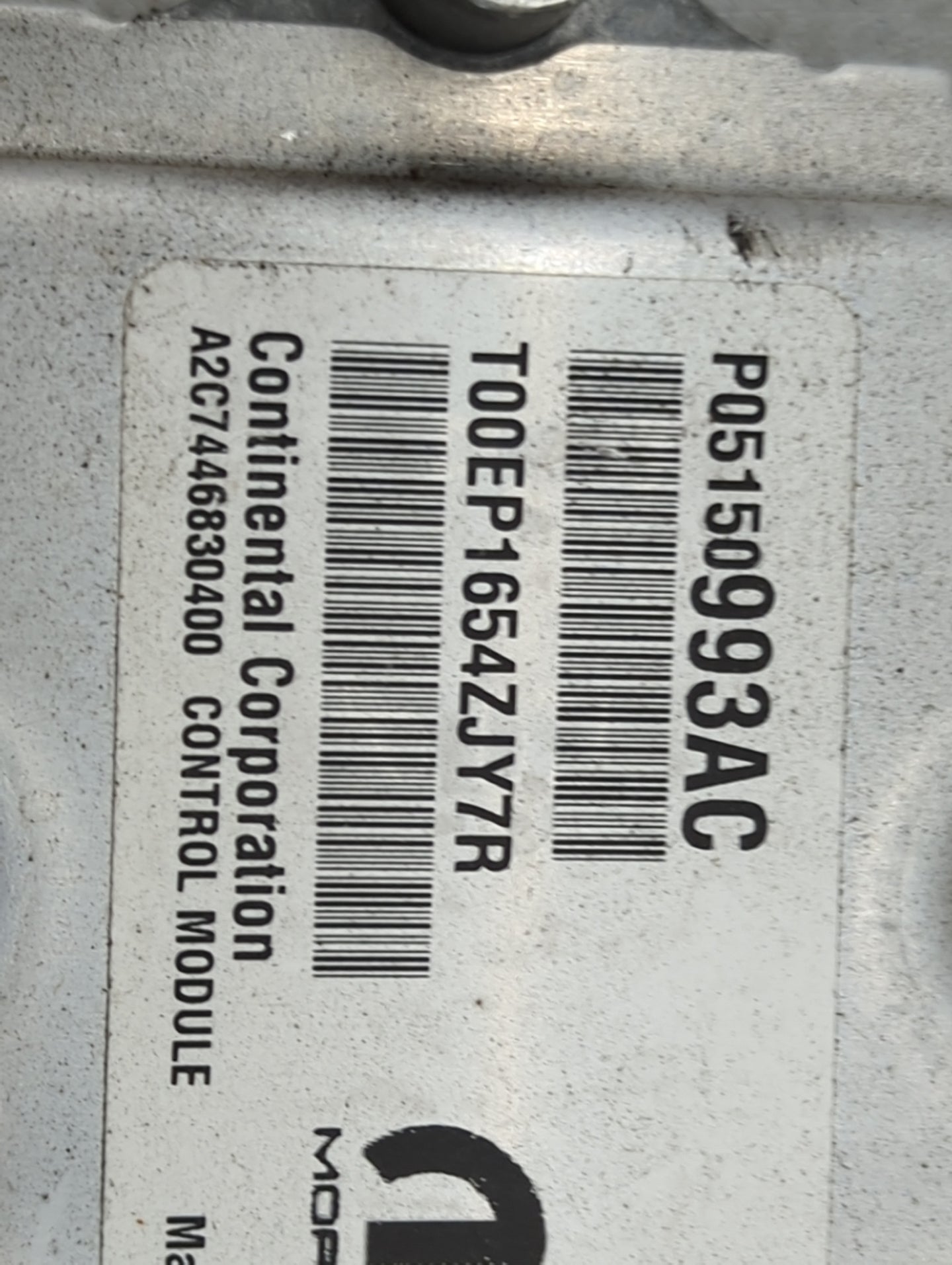 2015 Chrysler 200 PCM Engine Control Computer ECU ECM PCU OEM P/N:P05150993AC T00EP1654ZJY7R, A2C74468300400, 68107903AE Fit