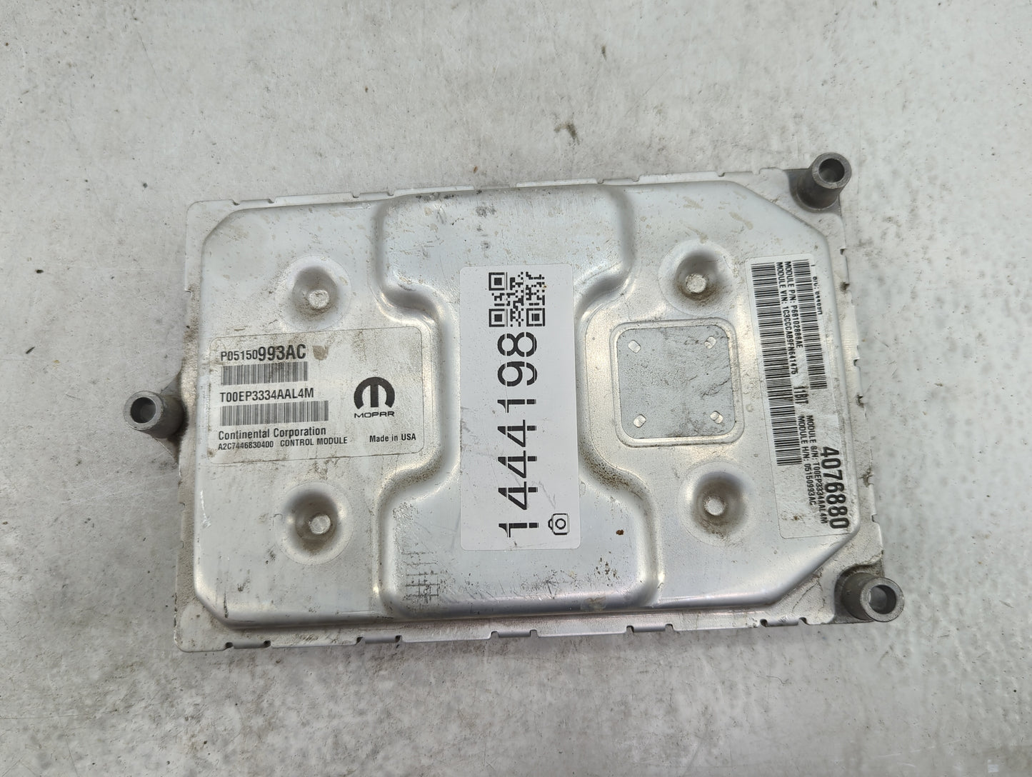 2015 Chrysler 200 PCM Engine Control Computer ECU ECM PCU OEM P/N:P05150993AC T00EP3334AAL4M, A2C7446830400, 40768801 Fits O