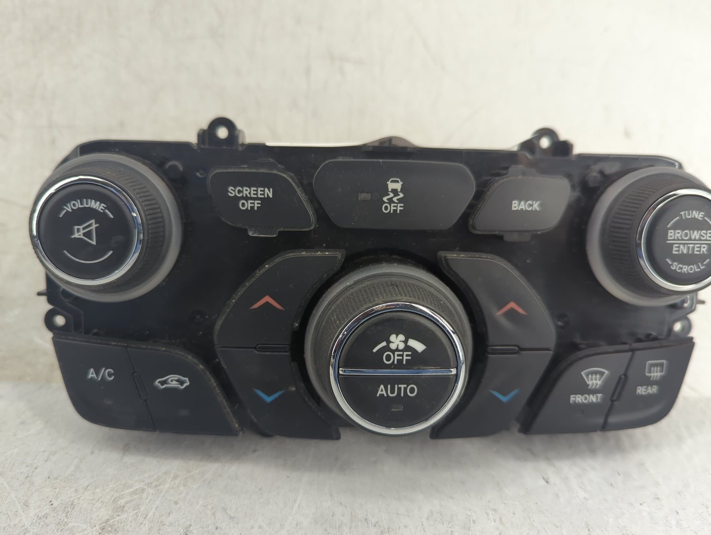 2015 Chrysler 200 Climate Control Module Temperature AC/Heater Replacement P/N:05091534AE MX237050-0502 Fits OEM Used Auto P