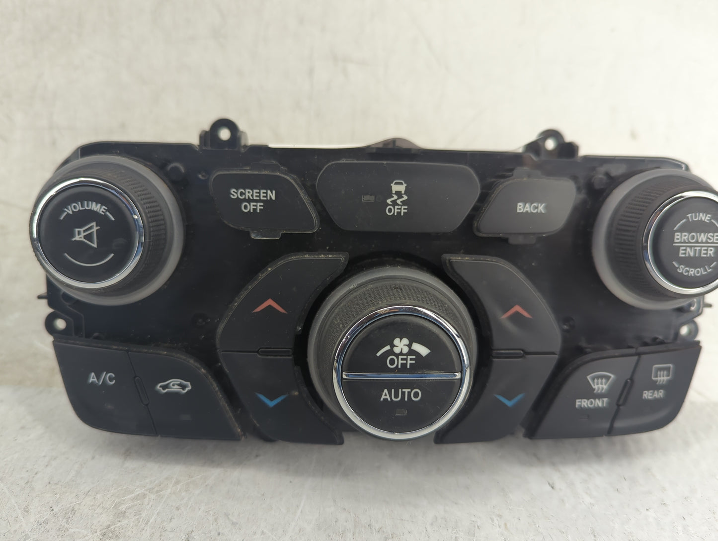 2015 Chrysler 200 Climate Control Module Temperature AC/Heater Replacement P/N:05091534AE MX237050-0502 Fits OEM Used Auto P