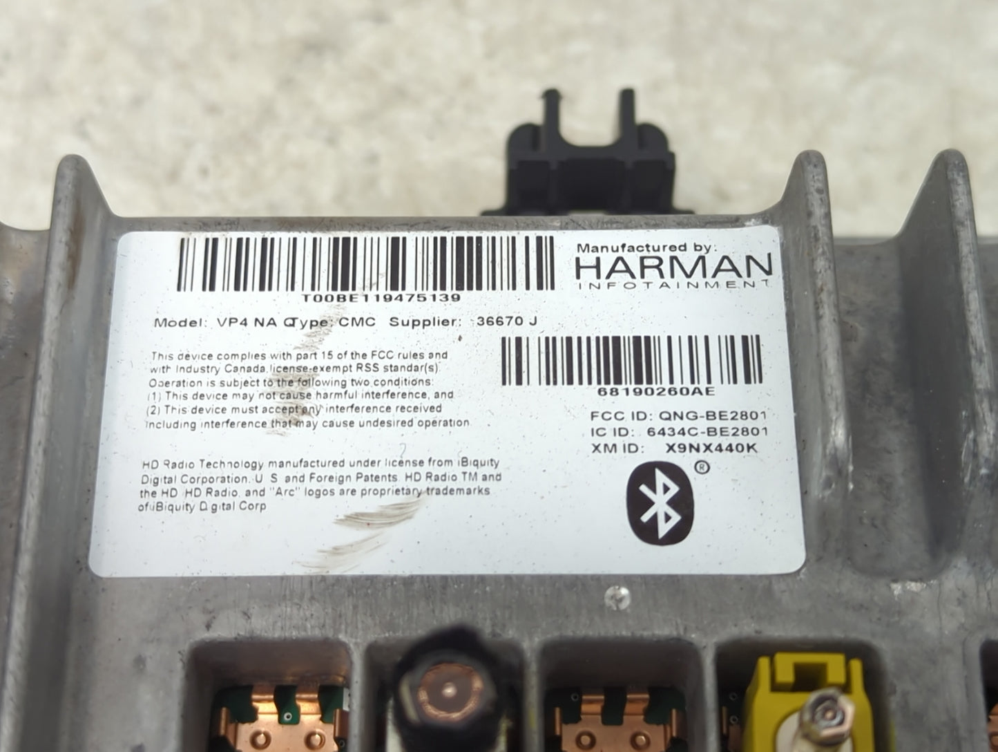2015 Chrysler 200 Information Display Screen - Oemusedautoparts1.com