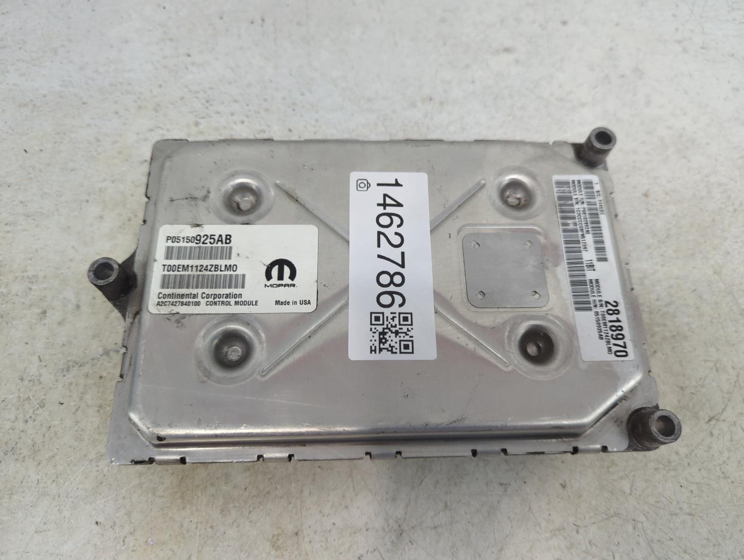2015 Chrysler 200 PCM Engine Control Computer ECU ECM PCU OEM P/N:P05150925AB P68102892AE, 05150925AB, A2C7427840100 Fits OE