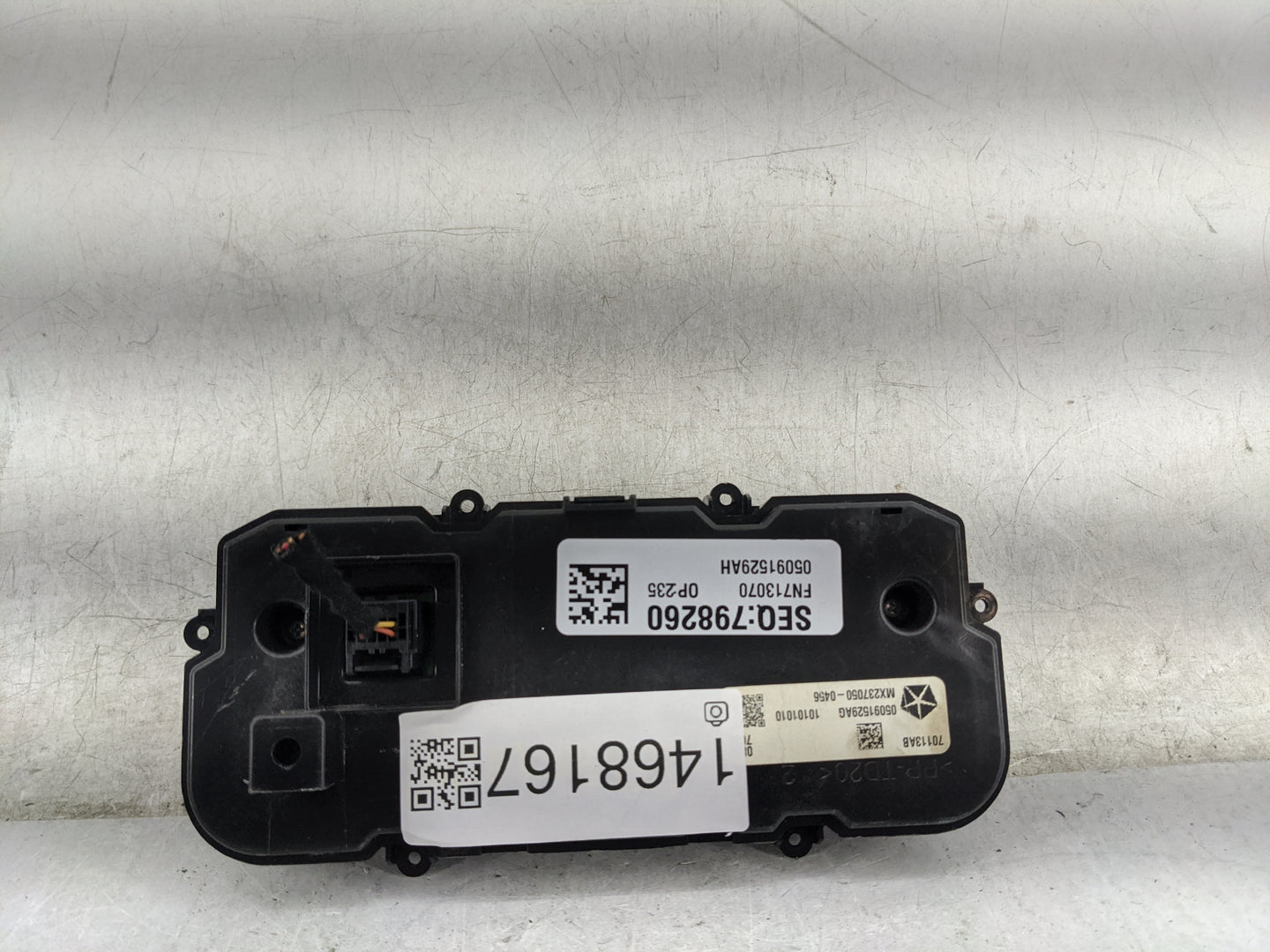 2015-2017 Chrysler 200 Climate Control Module Temperature AC/Heater Replacement P/N:05091529AG 05091529AH Fits Fits 2015 201