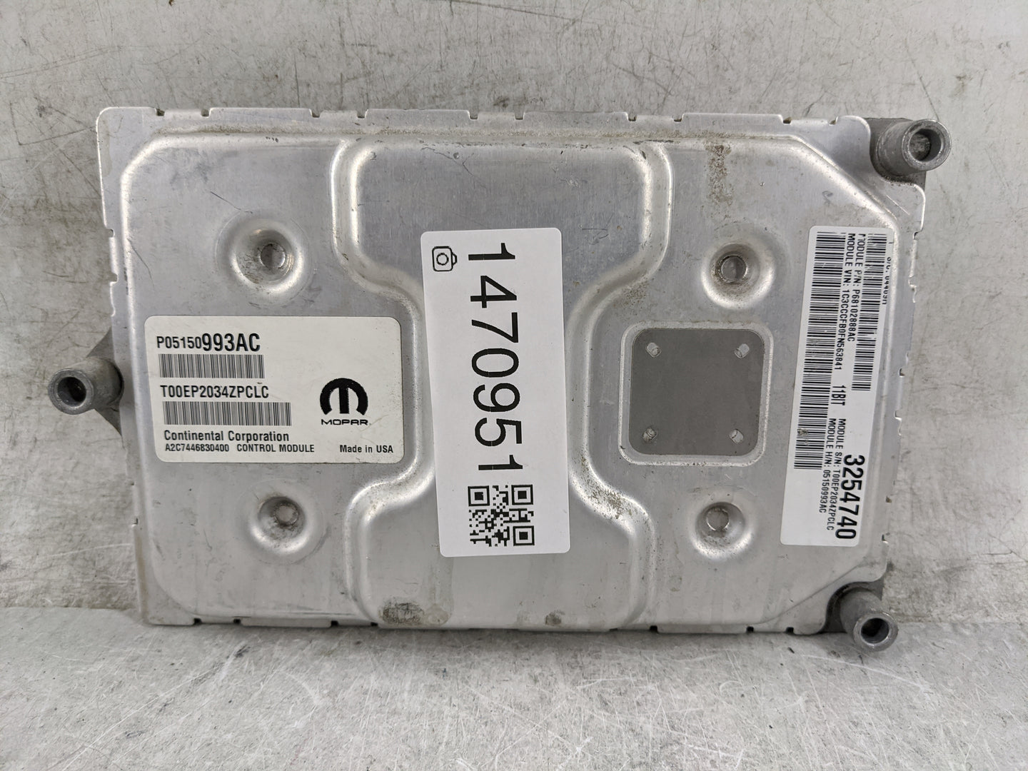 2015 Chrysler 200 PCM Engine Control Computer ECU ECM PCU OEM P/N:P05150993AC T00EP2034ZPCLC, A2C7446830400 Fits OEM Used Au