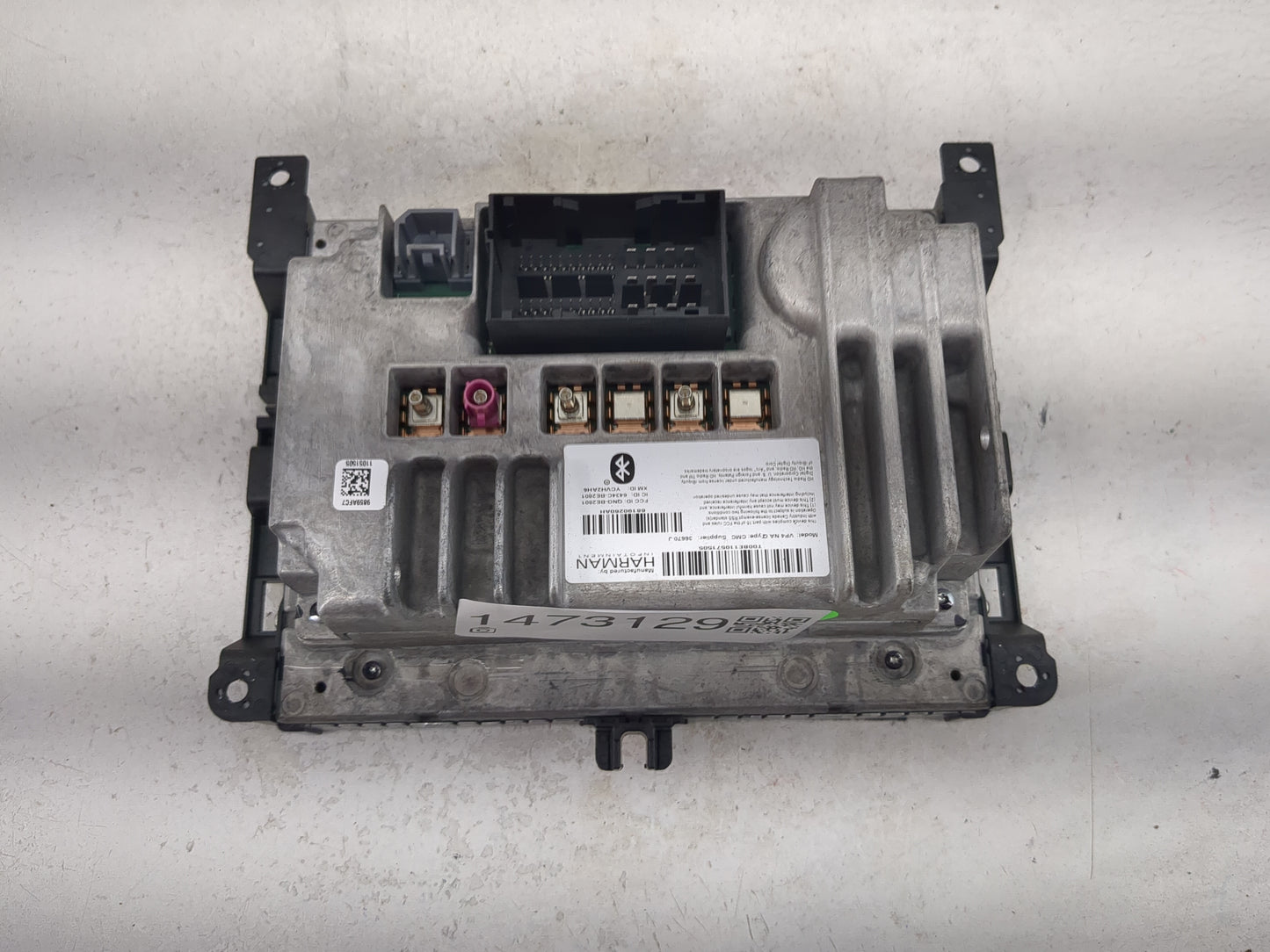 2015 Chrysler 200 Radio AM FM Cd Player Receiver Replacement P/N:68190260AH QNG-BE2801, 6434C-BE2801, YCVH2AH6 Fits OEM Used