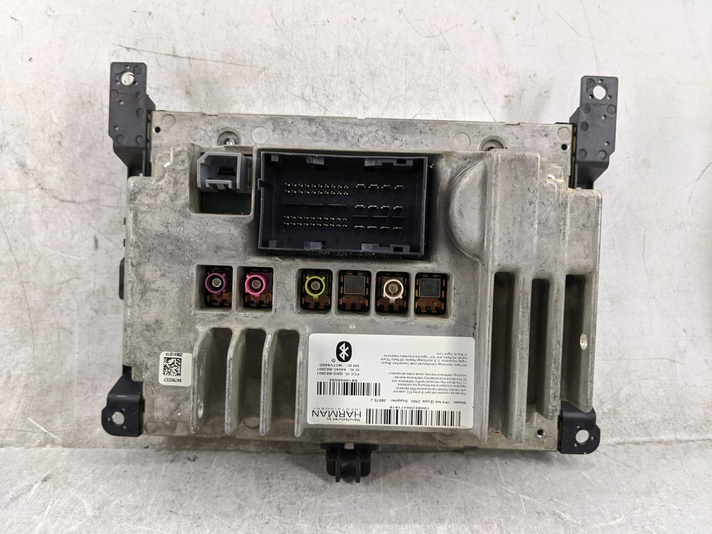 2015 Chrysler 200 Radio AM FM Cd Player Receiver Replacement P/N:68190260AE QNG-BE2801, 6434C-BE2801, NC7V540D Fits OEM Used