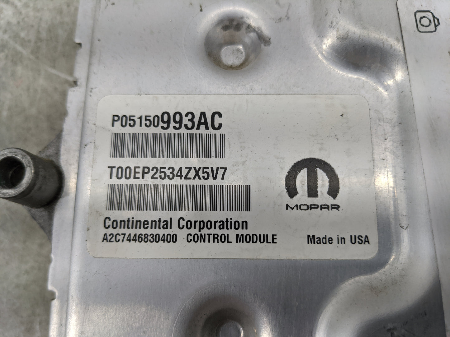 2015 Chrysler 200 PCM Engine Control Computer ECU ECM PCU OEM P/N:P05150993AC T00EP2534ZX5V7, A2C7446830400, P0510288AG Fits