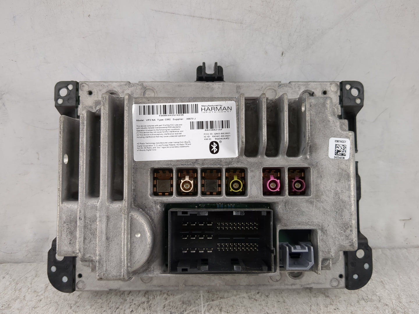 2015 Chrysler 200 Information Display Screen 1483021 - Oemusedautoparts1.com