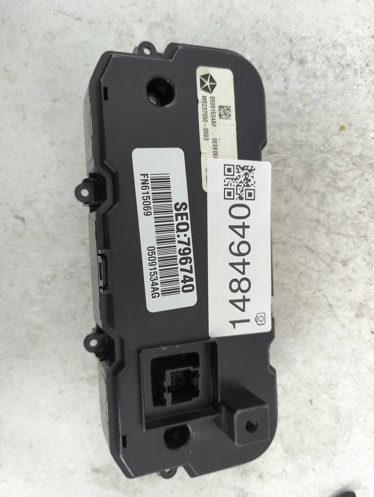 2015 Chrysler 200 Climate Control Module Temperature AC/Heater Replacement P/N:05091534AF 05091534AG, MZ237050-0503 Fits OEM