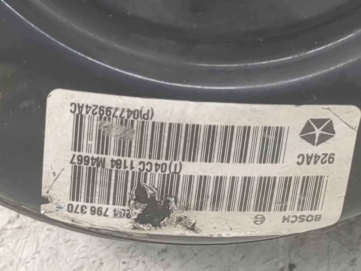 2015-2017 Chrysler 200 Power Brake Booster Oem 1500691 - Oemusedautoparts1.com
