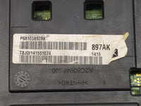 2015 Chrysler 200 Instrument Cluster Speedometer Gauges P/N:P68105897AK A2C80949500 Miles:105K Fits OEM Used Auto Parts - Oe