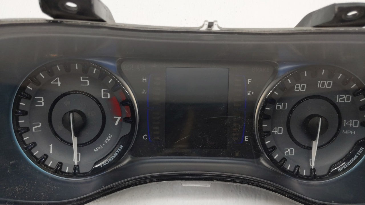 2015 Chrysler 200 Instrument Cluster Speedometer Gauges P/N:56054630AJ Fits OEM Used Auto Parts - Oemusedautoparts1.com
