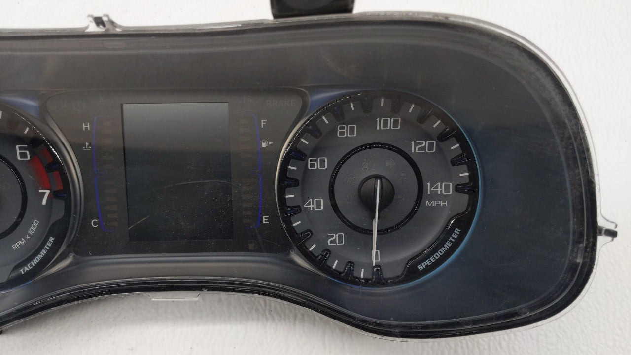 2015 Chrysler 200 Instrument Cluster Speedometer Gauges P/N:56054630AJ Fits OEM Used Auto Parts - Oemusedautoparts1.com