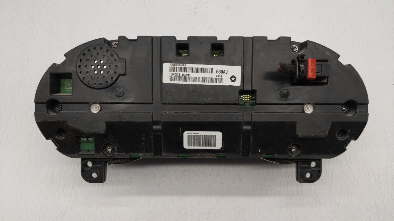 2015 Chrysler 200 Instrument Cluster Speedometer Gauges P/N:56054630AJ Fits OEM Used Auto Parts - Oemusedautoparts1.com