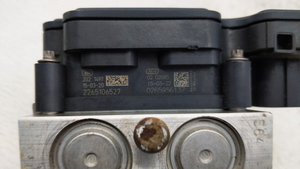 2015 Chrysler 200 Anti-Lock Brake ABS Pump Module Actuator OEM P/N:04861661AB 04861661AA, 68232470AB Fits OEM Used Auto Part