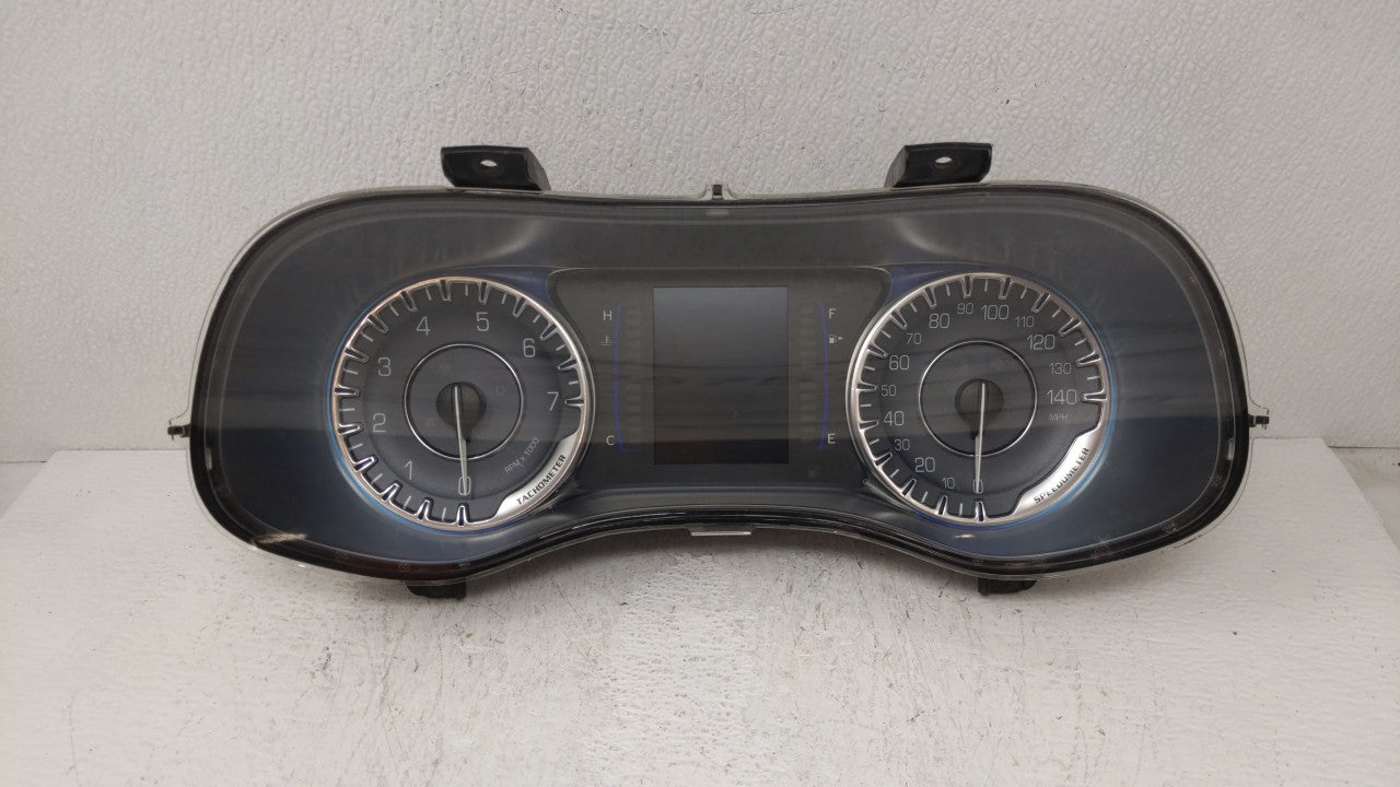 2015 Chrysler 200 Instrument Cluster Speedometer Gauges P/N:P68105897AI P68105897AK, P68105897AJ Fits OEM Used Auto Parts - 