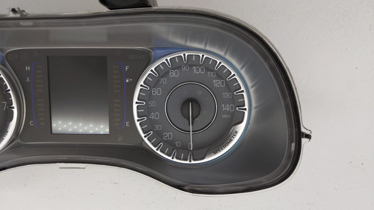 2015 Chrysler 200 Instrument Cluster Speedometer Gauges P/N:P68105897AI P68105897AK, P68105897AJ Fits OEM Used Auto Parts - 
