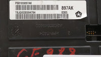 2015 Chrysler 200 Instrument Cluster Speedometer Gauges P/N:P68105897AI P68105897AK, P68105897AJ Fits OEM Used Auto Parts - 