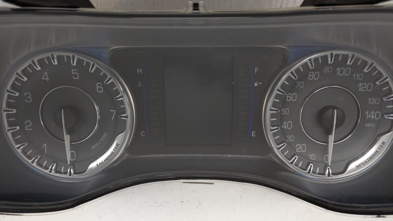 2015 Chrysler 200 Instrument Cluster Speedometer Gauges P/N:P68105897AI P68105897AK, P68105897AJ Fits OEM Used Auto Parts - 