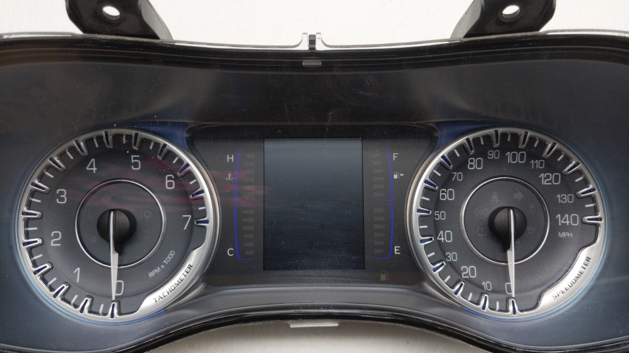 2015 Chrysler 200 Instrument Cluster Speedometer Gauges P/N:P68105897AH P68105897AI, P68105897AK, P68105897AJ Fits OEM Used 