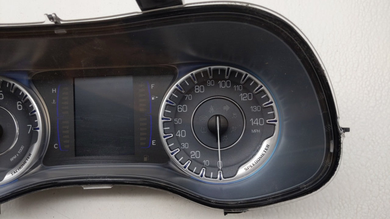 2015 Chrysler 200 Instrument Cluster Speedometer Gauges P/N:P68105897AH P68105897AI, P68105897AK, P68105897AJ Fits OEM Used 