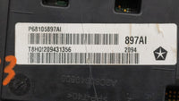 2015 Chrysler 200 Instrument Cluster Speedometer Gauges P/N:P68105897AH P68105897AI, P68105897AK, P68105897AJ Fits OEM Used 